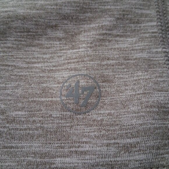 47 Forward 144th Kentucky Derby Quarter Zip Heathered Womans Large Thumb Holes - Picture 7 of 10